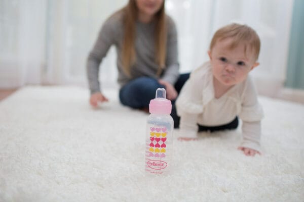 Dr. Brown's Options+ Bottle to Sippy Starter kit | Standaard halsfles roze 250 ml - Afbeelding 2