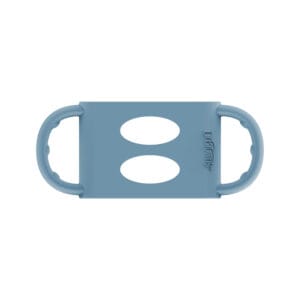 Dr. Brown's Siliconen handles brede halsfles | blauw
