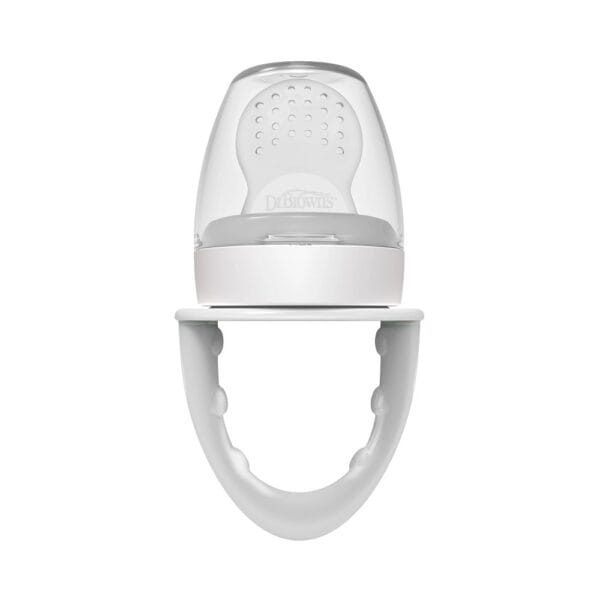 Dr. Brown's Fresh Firsts Silicone Feeder grijs