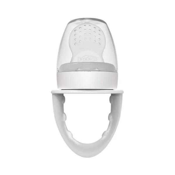 Dr. Brown's Fresh Firsts Silicone Feeder grijs