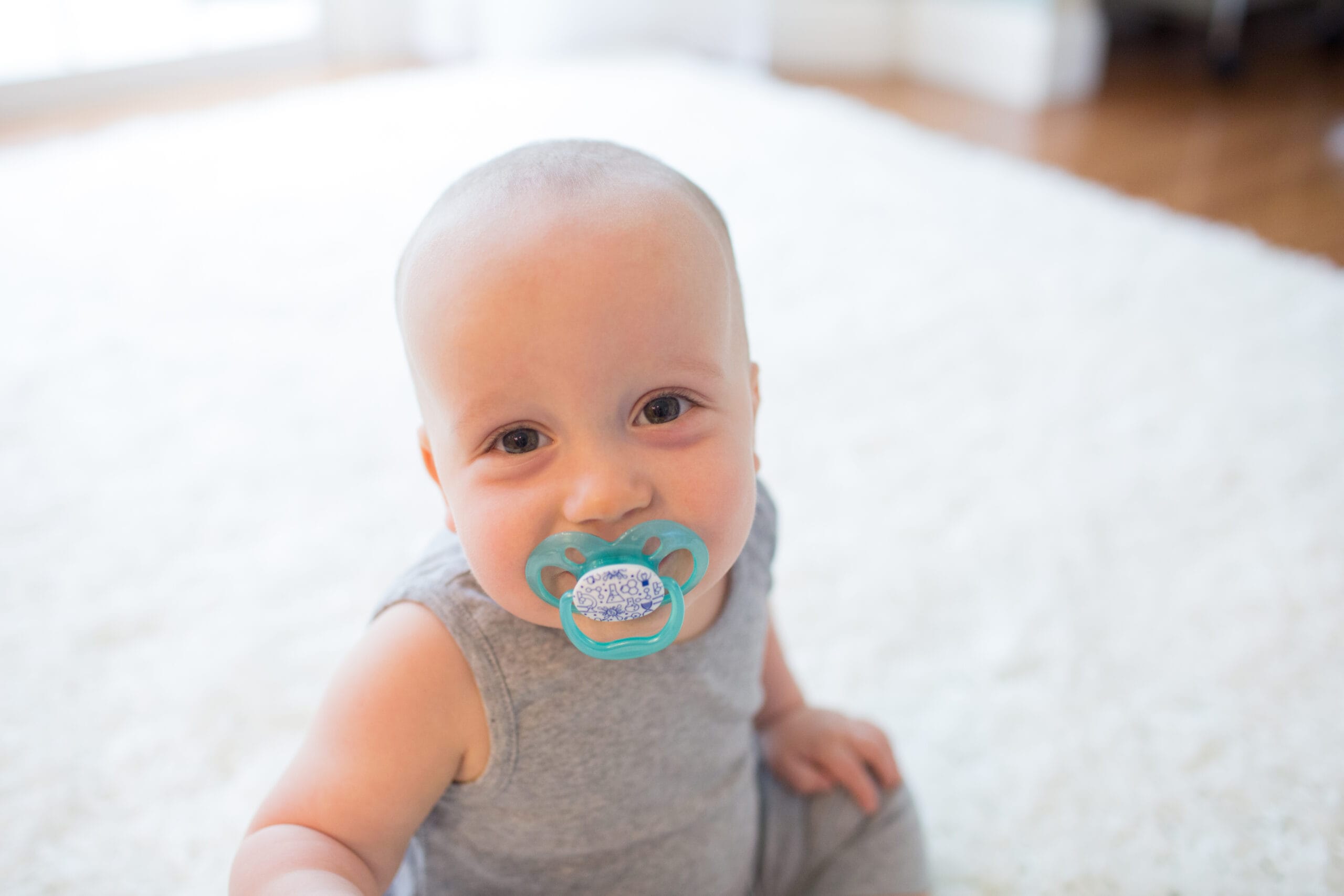 Dr. Brown's Symmetrische fopspeen fase 2 blauw/mint 2-pack - Afbeelding 7