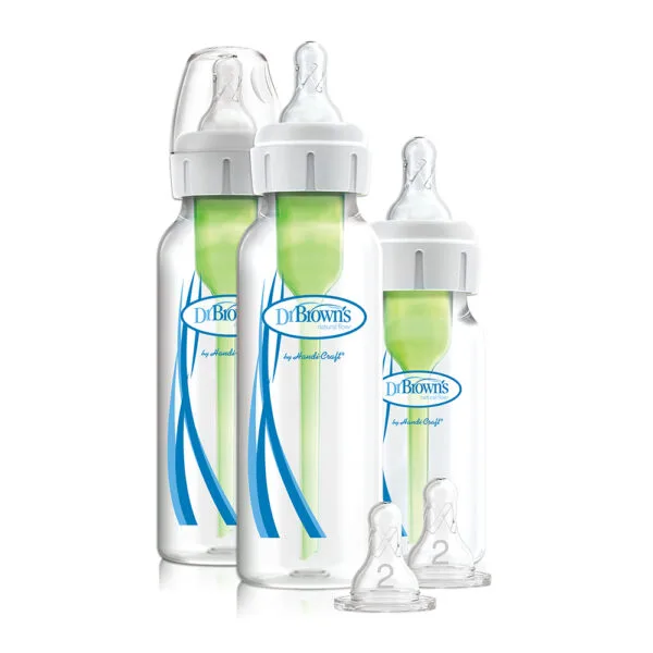 Dr. Brown's Options+ Anti-colic Bottle | Startpakket Standaard halsfles