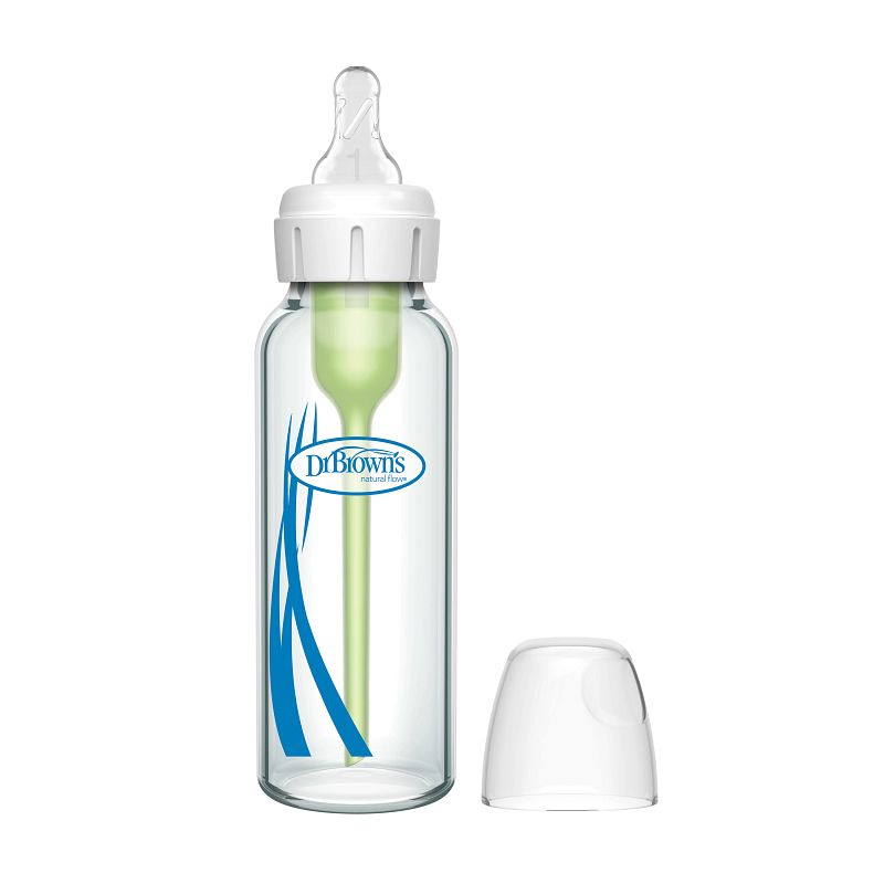 Dr Brown's smalle halsfles glas 250 ml