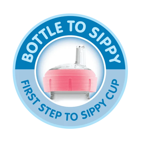 Dr. Brown's Options+ Bottle to Sippy Starter kit | Standaard halsfles groen 250 ml - Afbeelding 2