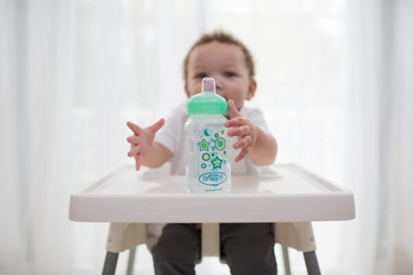 Dr. Brown's Options+ Bottle to Sippy Starter kit | Brede halsfles groen 270 ml - Afbeelding 3