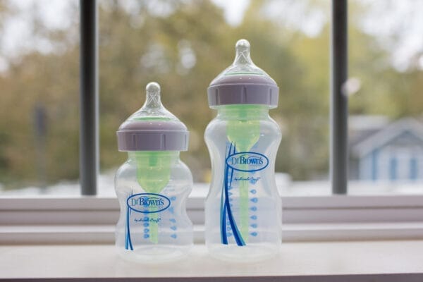 Dr. Brown's Options+ Anti-colic Bottle | Brede halsfles 270 ml - Afbeelding 3