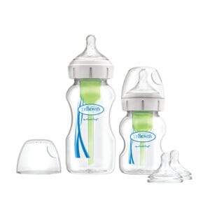 Dr. Brown's Options+ Anti-colic | Starterset Brede Halsfles 2-pack