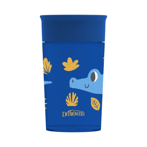 Dr. Brown’s Cheers 360° cup blauw 300 ml
