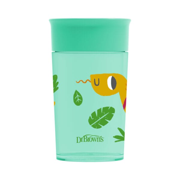 Dr. Brown’s Cheers 360° cup groen 300 ml
