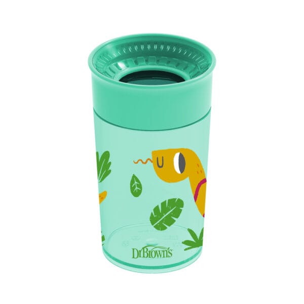 Dr. Brown’s Cheers 360° cup groen 300 ml - Afbeelding 4