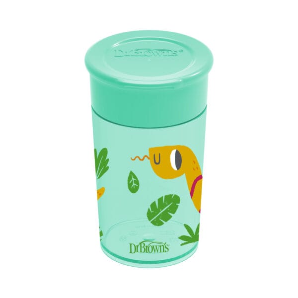 Dr. Brown’s Cheers 360° cup groen 300 ml - Afbeelding 3