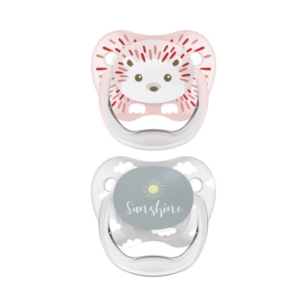 Dr. Brown's Fopspeen 2-pack animal faces fase 1