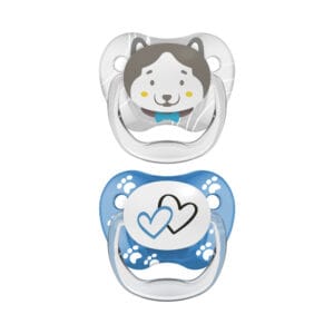 Dr. Brown's Fopspeen 2-pack animal faces fase 2