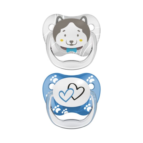 Dr. Brown's Fopspeen 2-pack animal faces fase 2
