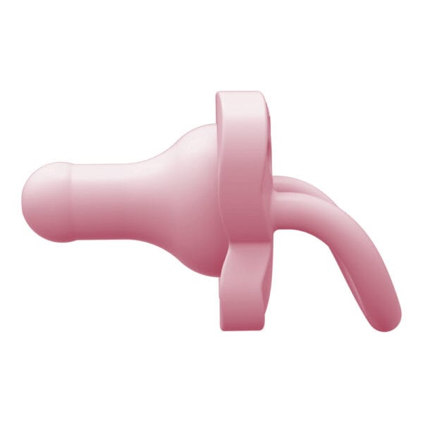 Dr. Brown's HappyPaci siliconen fopspeen 0-6 mnd roze & groen - Afbeelding 3