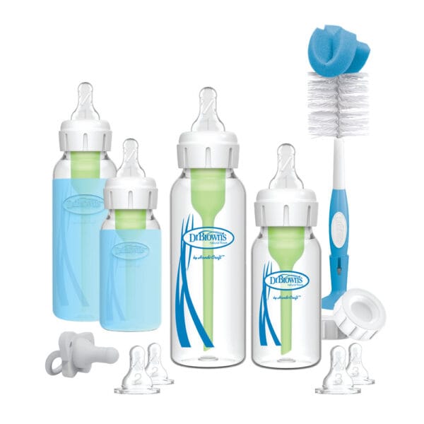 Dr. Brown's Options+ Anti-colic Bottle Giftset | Standaard halsfles glas