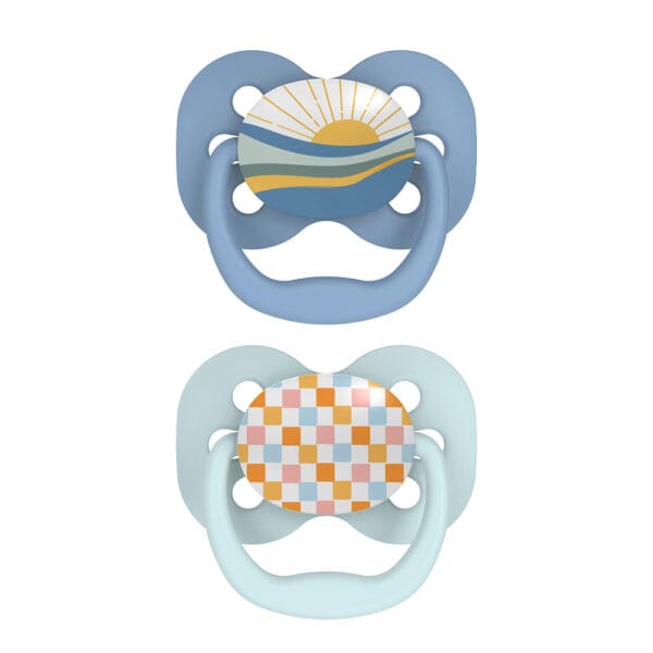 Dr. Brown's Symmetrische fopspeen fase 1 blauw