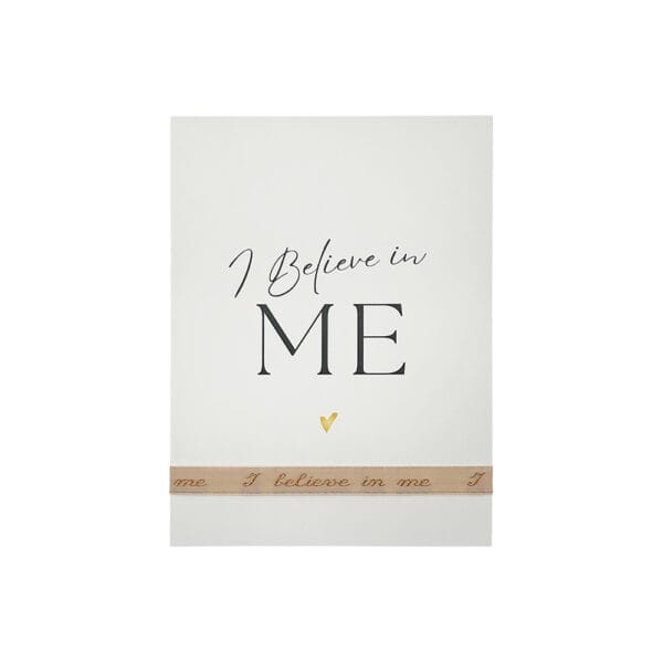 La Luz Armband met kaart - I believe in me