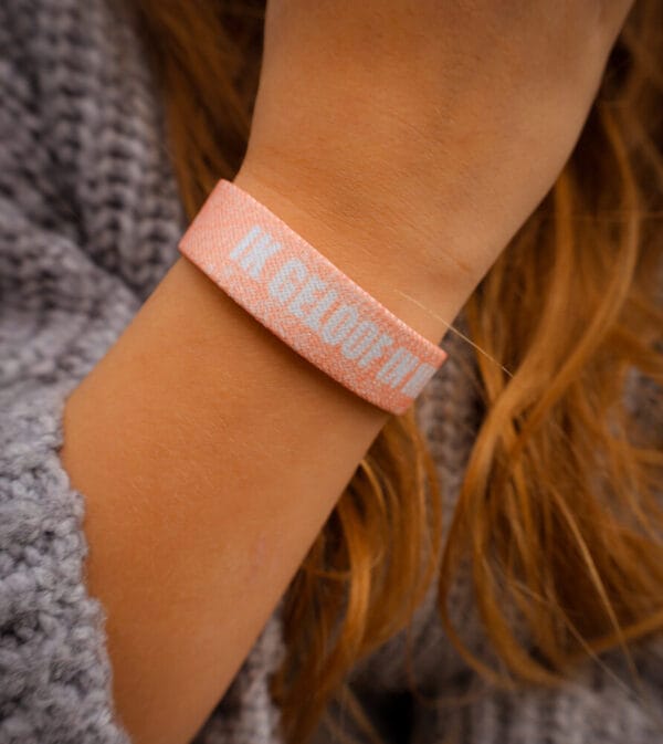 La Luz Brede armband Ik geloof in mezelf - Afbeelding 2