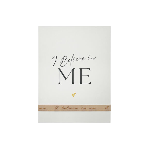 La Luz armbandje I believe in me op kaart