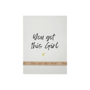 La Luz armbandje You got this girl op kaart