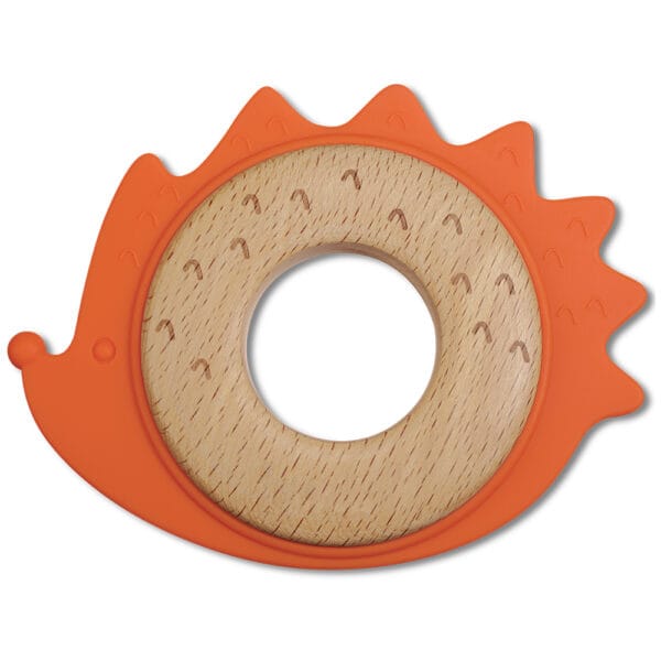 J BIMBI Bite & Play Bijtring Hout en Siliconen 3M+ - Afbeelding 5