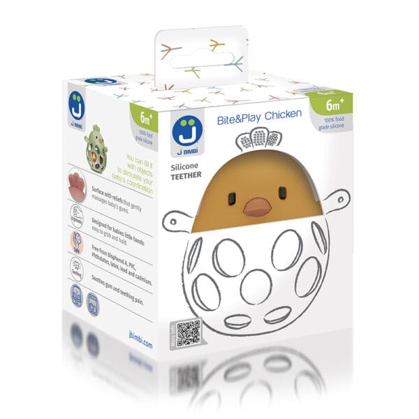 J BIMBI Bite & Play Kip 6M+ - Afbeelding 6