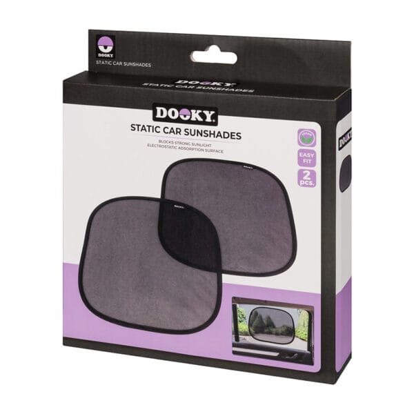 Dooky Auto Zonnescherm Statisch (2 stuks) - Afbeelding 3