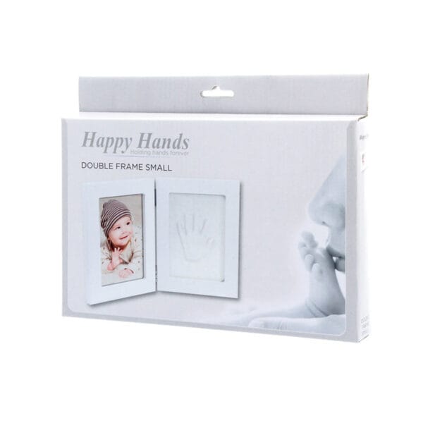 Dooky Happy Hands Baby Afdruk Fotolijst Double Klein - Afbeelding 3