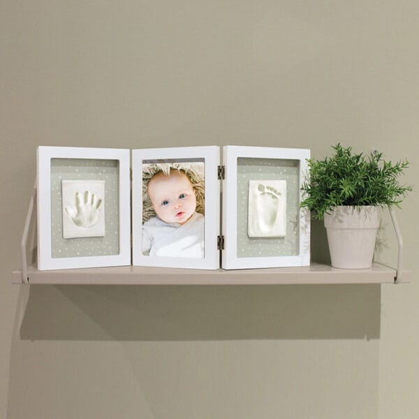 Dooky Happy Hands Baby Afdruk Fotolijst Triple - Afbeelding 2