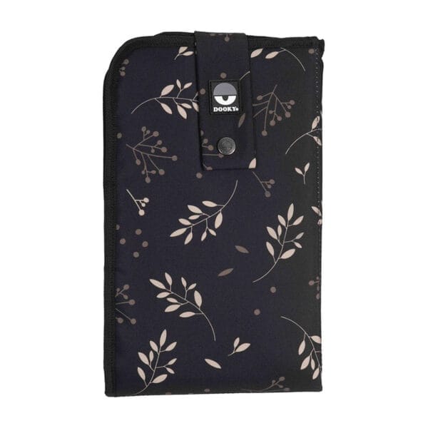 Dooky Verschoningsmat 3 In 1 Romantic Leaves Black - Afbeelding 4