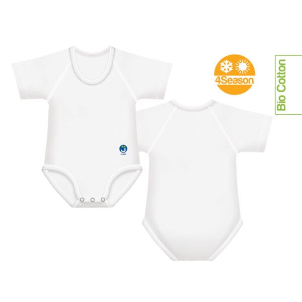 J BIMBI Romper 0-36M Biokatoen 4-seizoenen - Afbeelding 2