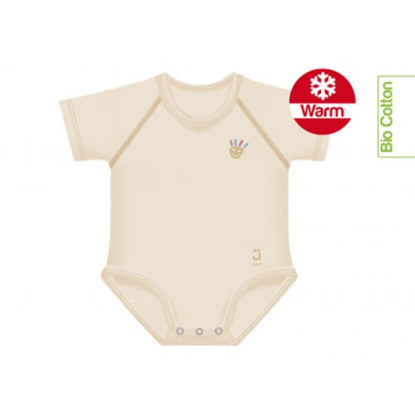 J BIMBI Romper 0-36M Biokatoen Warm Tribe