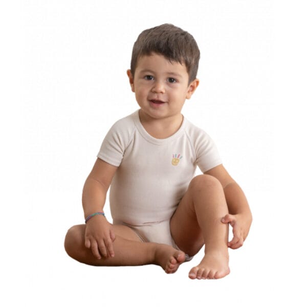 J BIMBI Romper 0-36M Biokatoen Warm Tribe - Afbeelding 2